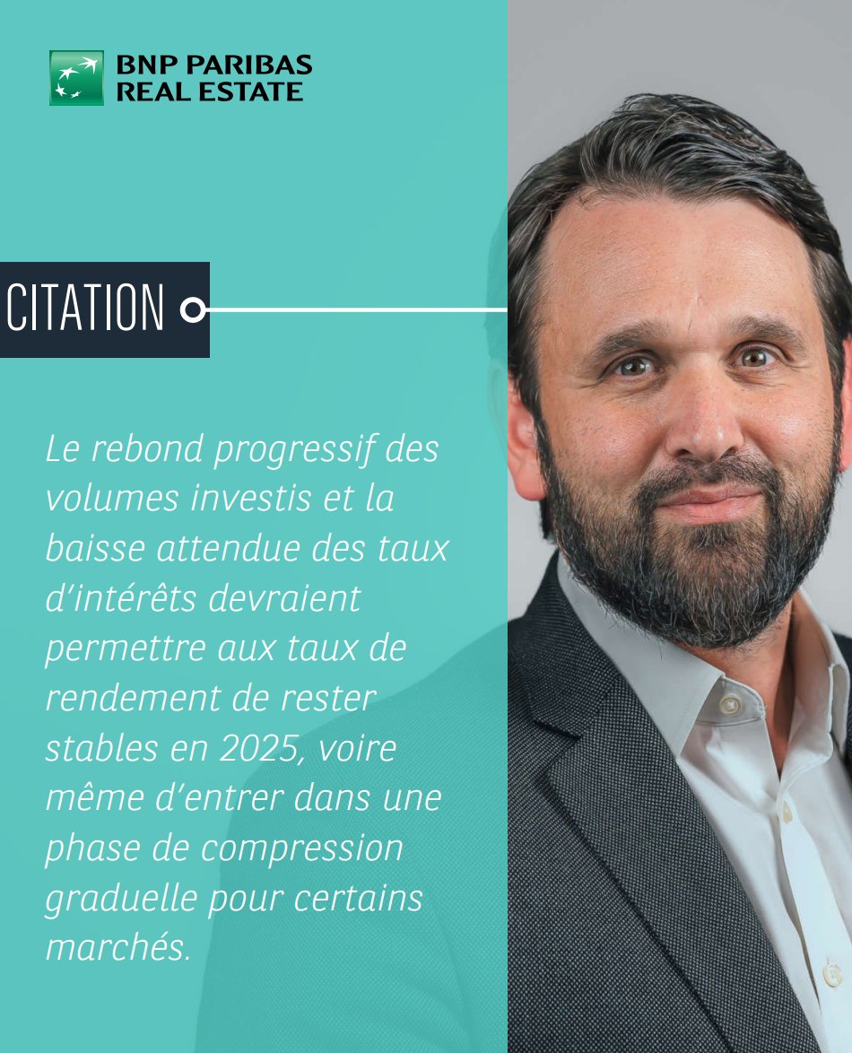 📰 #Bureaux en Europe : consolidation des marchés utilisateurs et investisseurs en 2024

➡️ 7,96 millions de m² commercialisés sur les 18 principaux marchés européens et 40,7 milliards d'euros investis

#BeyondBuildings 

➡️ spkl.io/3649