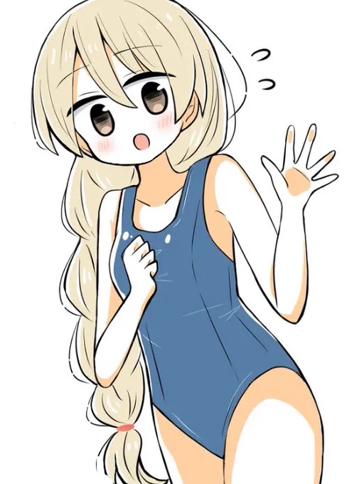 宮川さん(スク水のすがた) 