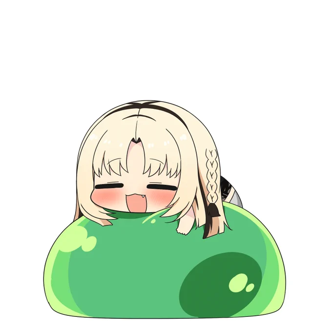 スライムだー! #ニコたん描いたん 