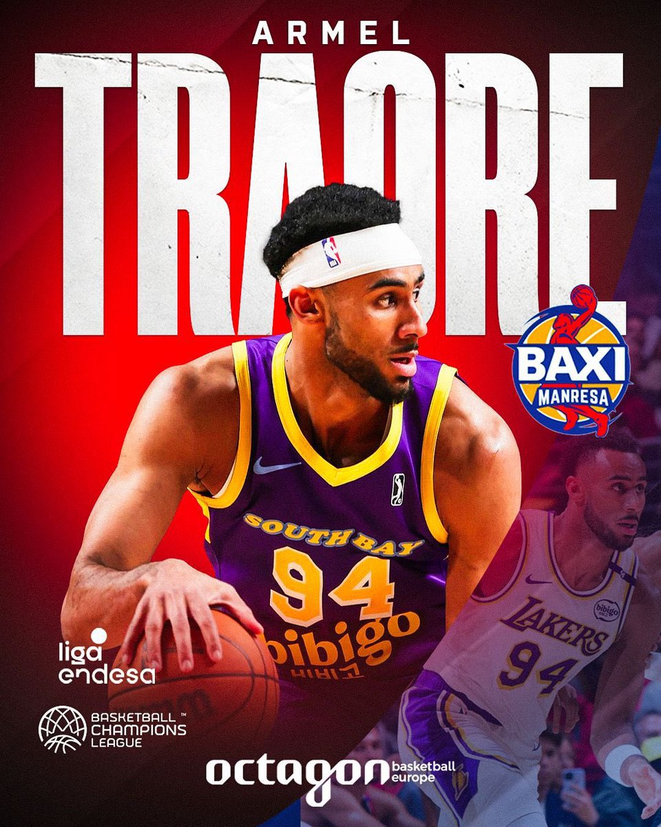 David Carro Funes (@dcarrofairplay) on Twitter photo Super addition by <a href="/BasquetManresa/">BAXI Manresa</a> as the <a href="/ACBCOM/">Liga Endesa</a> and <a href="/BasketballCL/">Basketball Champions League</a> club adds <a href="/Armel_Traor35/">Armel Traoré</a> until the end of the season from the <a href="/NBA/">NBA</a> !! Big things coming for the top Manresa fan base. Where <a href="/OctagonBballEU/">Octagon Basketball Europe</a> happens!! With <a href="/TrohelOCT/">Louis Trohel</a> and <a href="/jorgevazquez94/">Jorge Vázquez</a> Super addition by <a href="/BasquetManresa/">BAXI Manresa</a> as the <a href="/ACBCOM/">Liga Endesa</a> and <a href="/BasketballCL/">Basketball Champions League</a> club adds <a href="/Armel_Traor35/">Armel Traoré</a> until the end of the season from the <a href="/NBA/">NBA</a> !! Big things coming for the top Manresa fan base. Where <a href="/OctagonBballEU/">Octagon Basketball Europe</a> happens!! With <a href="/TrohelOCT/">Louis Trohel</a> and <a href="/jorgevazquez94/">Jorge Vázquez</a>