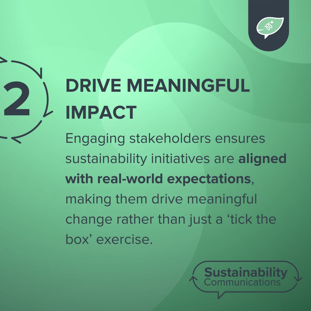 SpringboardCom's tweet image. Are you looking for help to share your sustainability story with clarity & impact? Whether internal or external, your stakeholders want to know how you are contributing to a sustainable future. How can we help you engage your stakeholders along the way? bit.ly/3TX6cJY