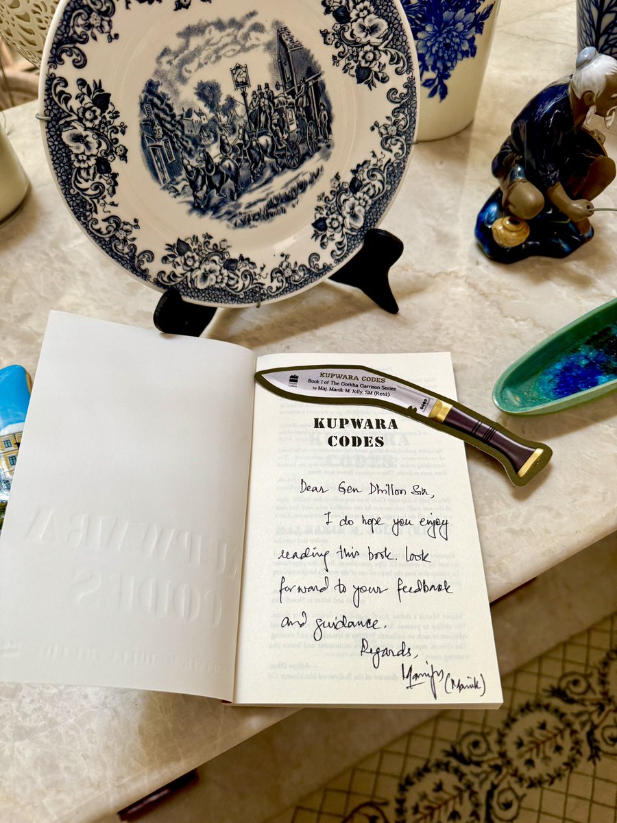 TinyDhillon's tweet image. KUPWARA CODES

Having served in that area extensively since 1988 … this book is very close to my heart

Excellent narration By @Manik_M_Jolly &amp;amp; a very gripping plot … A Bestseller all the way 👍

Jai Hind 🇮🇳