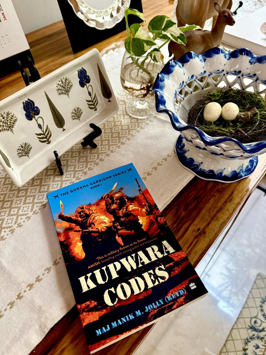 TinyDhillon's tweet image. KUPWARA CODES

Having served in that area extensively since 1988 … this book is very close to my heart

Excellent narration By @Manik_M_Jolly &amp;amp; a very gripping plot … A Bestseller all the way 👍

Jai Hind 🇮🇳