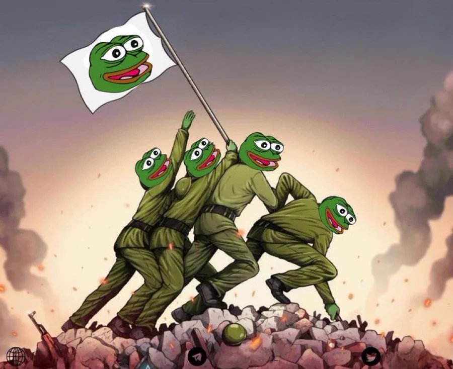 CroakingPepe's tweet photo. It's time to make a stand! $PEPE https://t.co/ZEZwLvKXuk