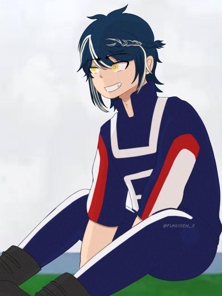Fun_VixenX's tweet photo. His quirk is being a cutie pie/J 😚❤️❤️❤️

Meet my shooting star, Seiji 🫶 
#MHA #Oc #art #artist #mhaoc #Artoc https://t.co/tmBVXLl1aK