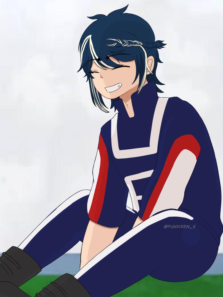 Fun_VixenX's tweet photo. His quirk is being a cutie pie/J 😚❤️❤️❤️

Meet my shooting star, Seiji 🫶 
#MHA #Oc #art #artist #mhaoc #Artoc https://t.co/tmBVXLl1aK