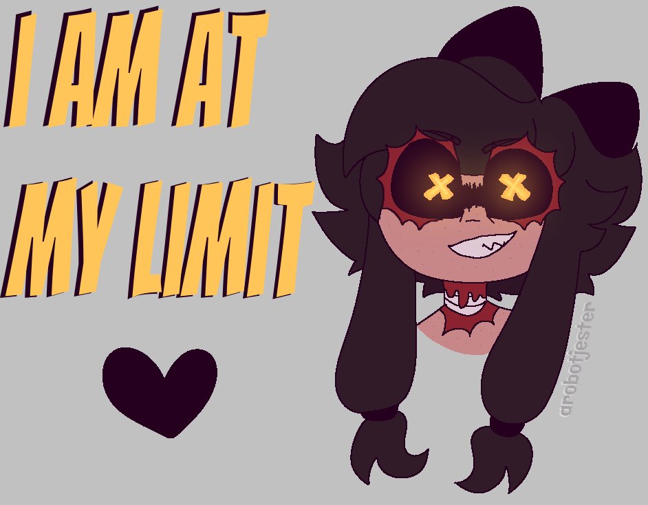 #murderdrones #cyn got really mad today so I drew Cyn