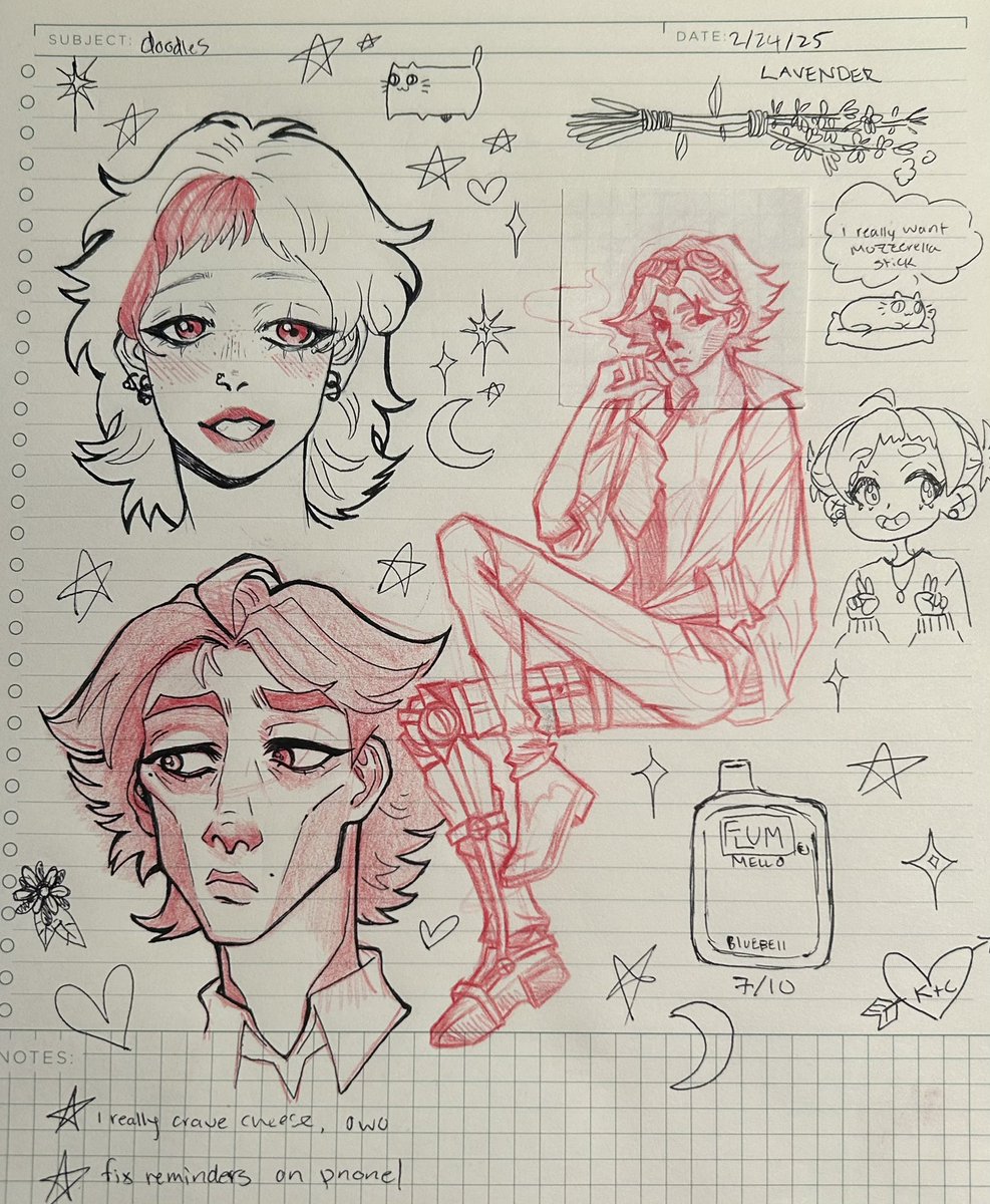 some late night doodles for yall 🫶🏻