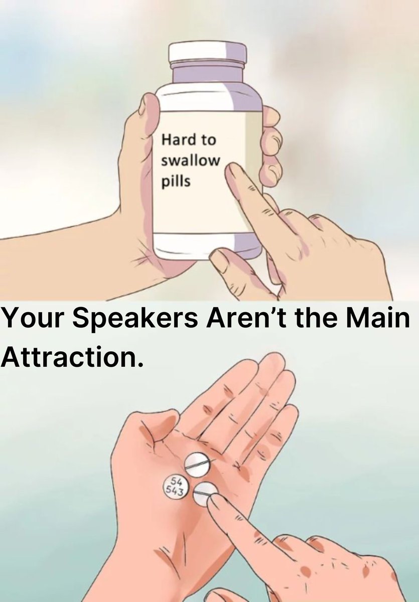 Unless you’ve got 𝐚 𝐜𝐞𝐥𝐞𝐛𝐫𝐢𝐭𝐲 𝐨𝐫 𝐢𝐧𝐝𝐮𝐬𝐭𝐫𝐲 𝐢𝐜𝐨𝐧, people aren’t showing up just for the speaker lineup. They’re coming for 𝐭𝐡𝐞 𝐞𝐱𝐩𝐞𝐫𝐢𝐞𝐧𝐜𝐞, 𝐭𝐡𝐞 𝐧𝐞𝐭𝐰𝐨𝐫𝐤𝐢𝐧𝐠, 𝐚𝐧𝐝 𝐭𝐡𝐞 𝐯𝐚𝐥𝐮𝐞 your event delivers.

- A solid speaker lineup?