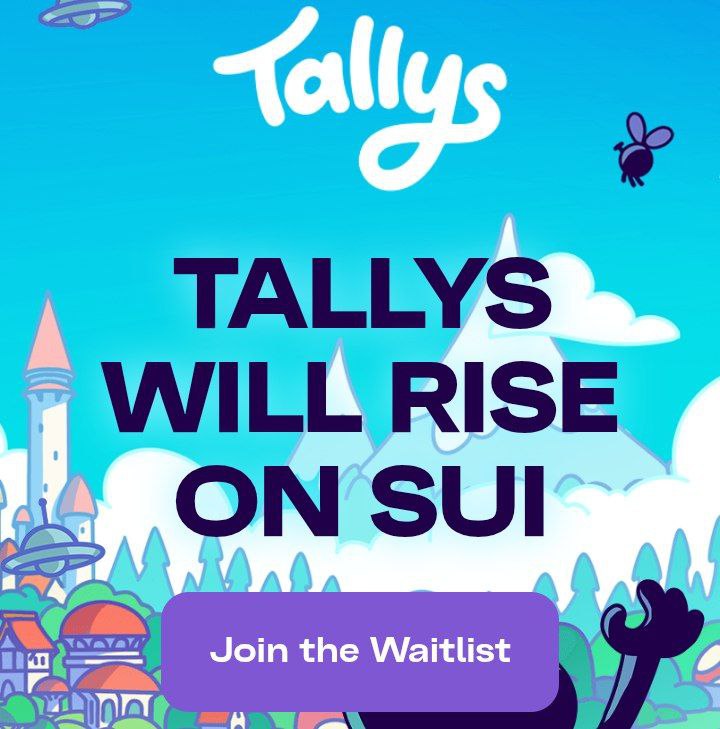 📣 New Wait-list: Tallys
👉 Submit Email and verify
👉 Submit Sui wallet adresse
👉 Done ✅
tallys.talus.network/waitlist?ref_i…