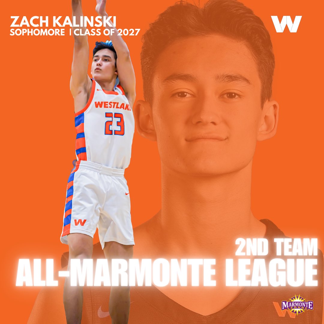 Congratulations to Zach Kalinski for making the All-Marmonte league 2nd team!