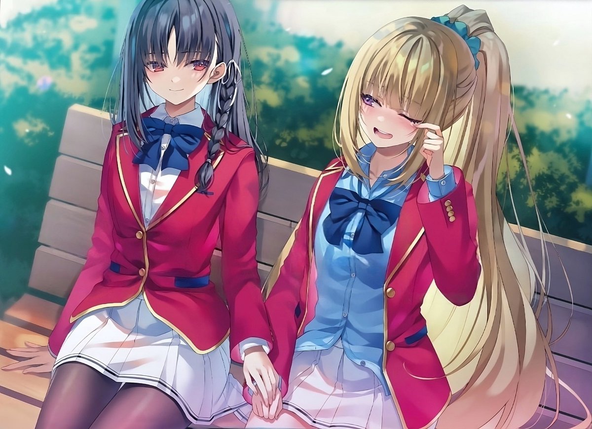 COTE Y3V1 colored illustration Suzu & Kei 💛 Wonder why Kei is