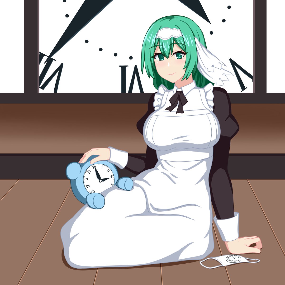JuntalVR's tweet photo. @cahryos I know it's super late but mine is her but with the Kronie matching her hair colour and keeping the maid veil https://t.co/NmMoPr2FRk