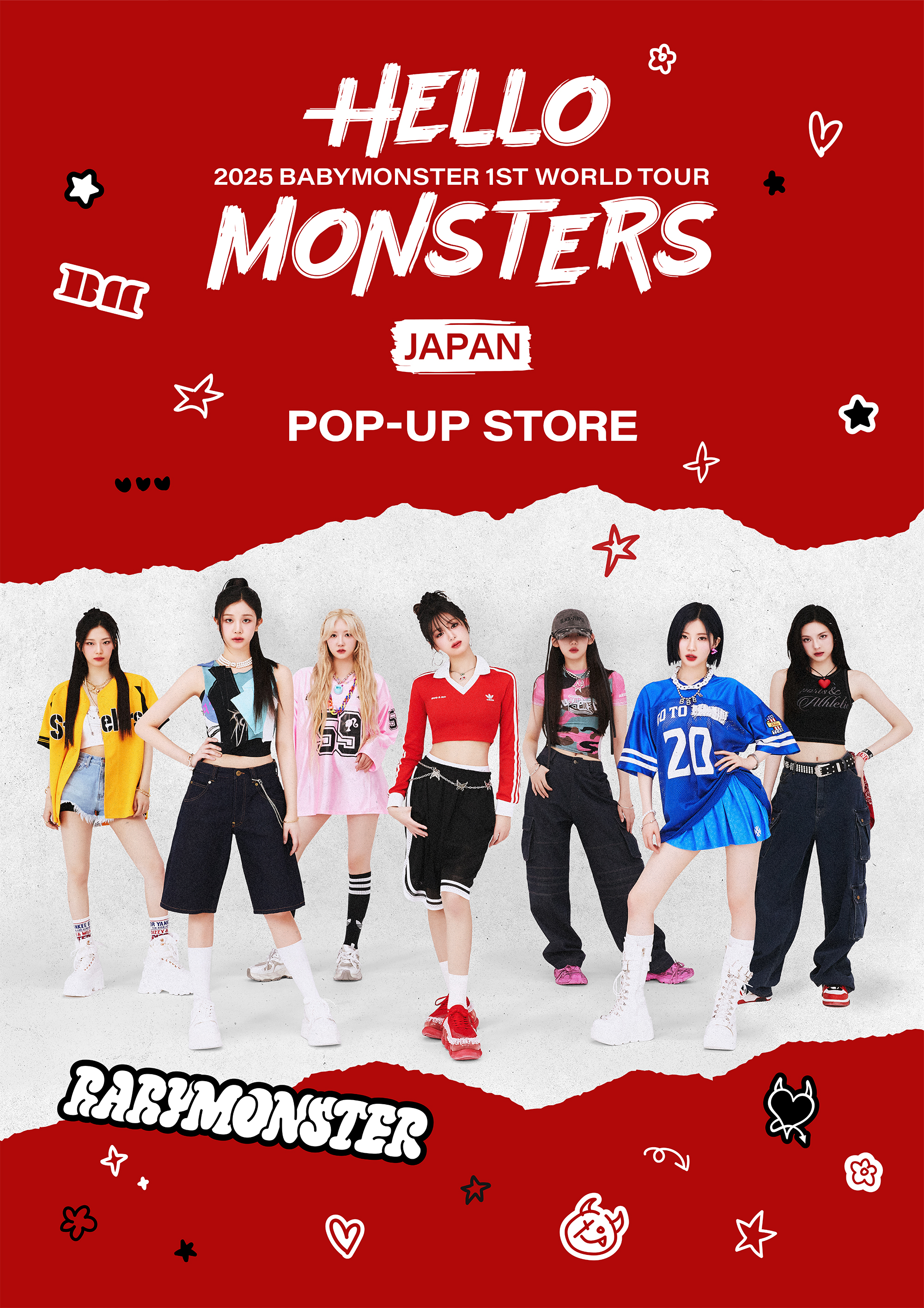 BABY MONSTER ツアーグッズ まとめ売り 2025 BABYMONSTER 1st WORLD TOUR＜HELLO MONSTERS＞ IN