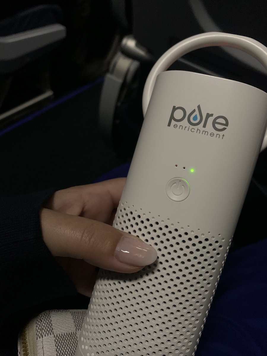 ModelAyshaMirza's tweet image. Nasty nasty nasty coughing and throat clearing on my flight home. Lord knows who is coming from where and with what. 

Prepared, never scared. 

It’s all about the tools in your arsenal. 

Mini-HEPA: amazon.com/dp/B0849KW6HD/…

#MaskedAndRelaxed #PreparedNotScared #CleanAir #NOVID