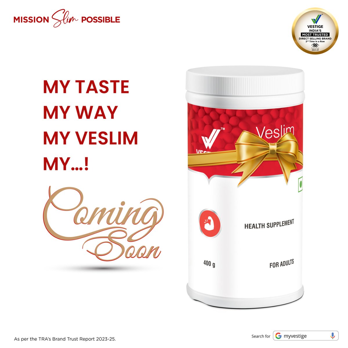 vestigemkt's tweet photo. Are you ready to take your fitness to the next level?
Veslim is on the way to bring something exceptional for your health.
Get ready for a whole new fitness experience.
#vestige #veslim #comingsoon #healthgoal #fitnessgoals https://t.co/sCFphkWLzu