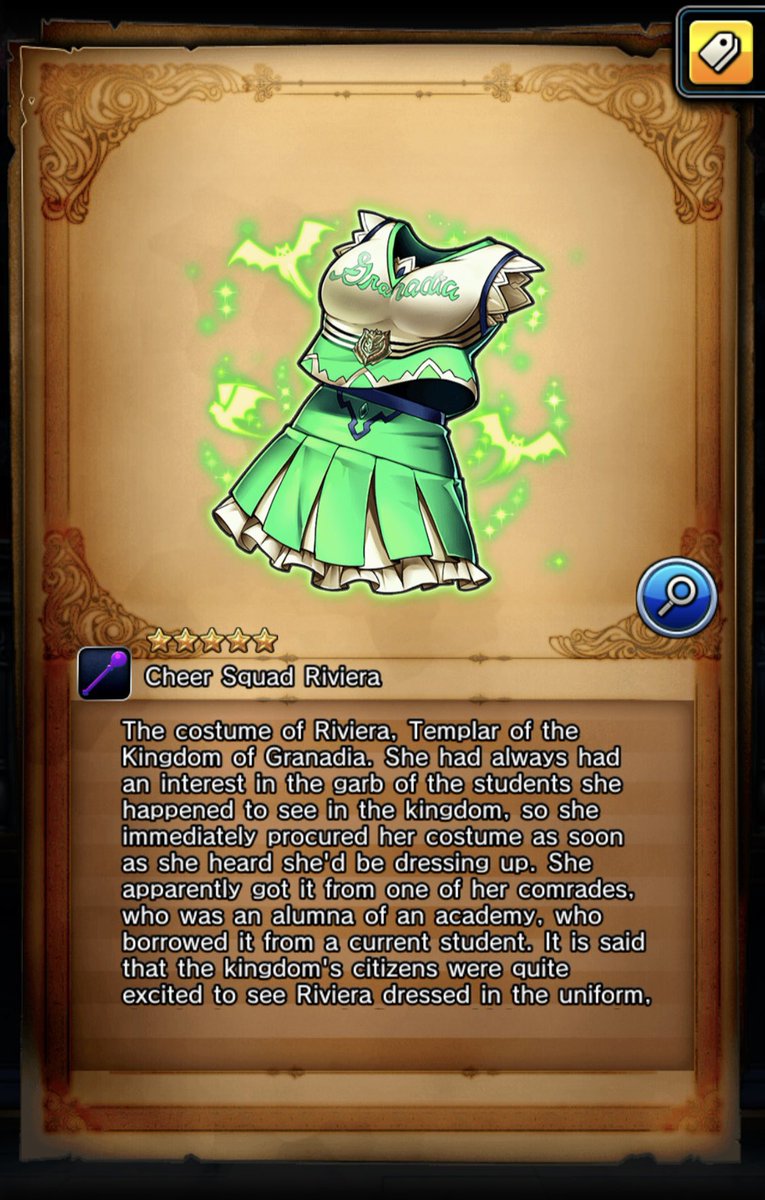 Hillokyrus's tweet photo. Riviera want's to motivate her team to do their best!

May also be used as a way to encourage host to start the quest or letting the team know you're about to deal BIG damage!

Text: Let's Go Go Go!

Artist credit: @Kaiba_Ku

#GSStickerContest @GRDSMN_GLOBAL https://t.co/2xX9kqLpNR