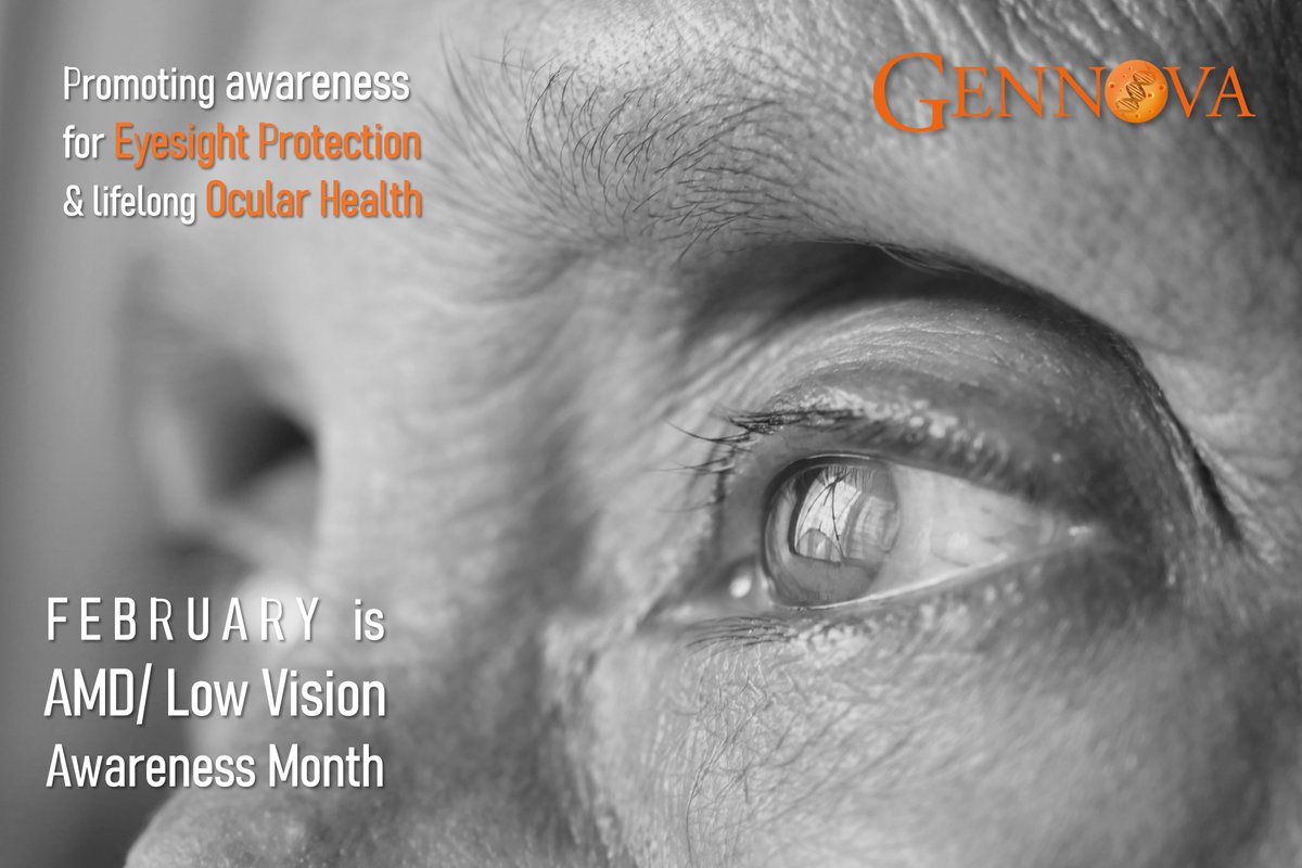 Gennova Bio (@gennovabio) on Twitter photo February is AMD #Awareness Month 
Age-related Macular Degeneration (AMD) is a leading cause of #visionloss #Earlydetection & #innovative treatments like #Bevacizumab can help #preservesight. Stay informed, get regular #eyecheckups & #prioritizeeyehealth   #AMDAwareness   #gennova February is AMD #Awareness Month 
Age-related Macular Degeneration (AMD) is a leading cause of #visionloss #Earlydetection & #innovative treatments like #Bevacizumab can help #preservesight. Stay informed, get regular #eyecheckups & #prioritizeeyehealth   #AMDAwareness   #gennova