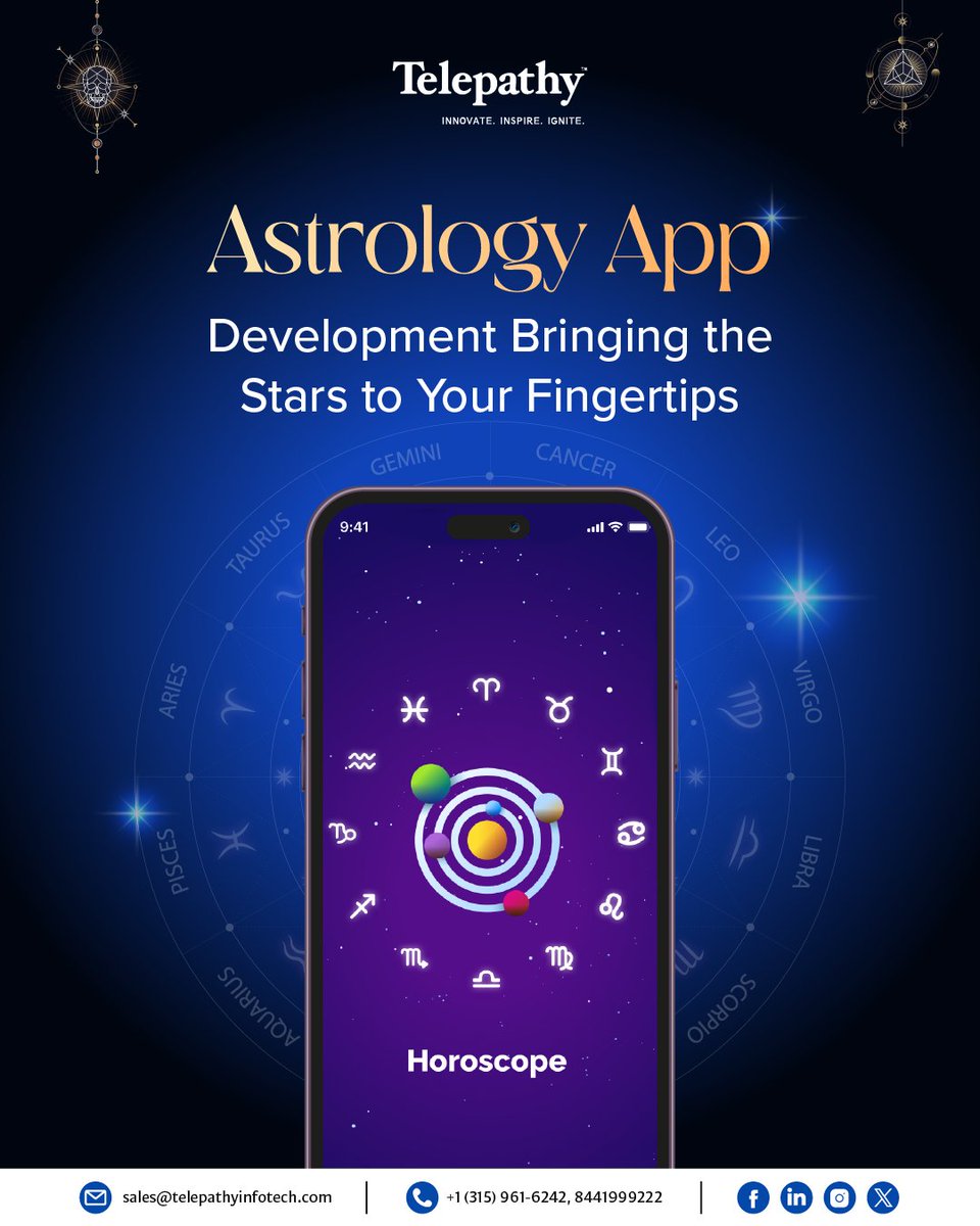 Telepathysocial's tweet image. Astrology App Development: Your Cosmic Companion

Bring the stars to your users with a personalized astrology app.

#telepathy #ecommerce #magentosolutions #custommeganto #onlinebussiness #onlinestore #seo #ecommerceoptimization #magentoexperts