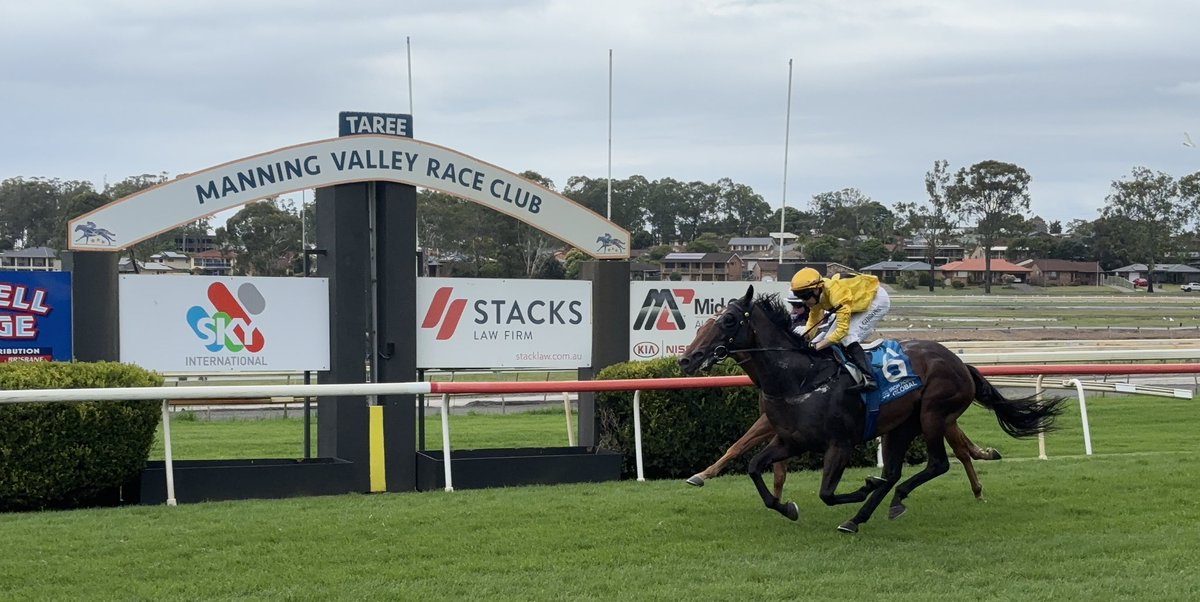 Manning Valley Race Club (@manningclub) on Twitter photo Wandjad wins the 5th at <a href="/ManningClub/">Manning Valley Race Club</a> bringing up a double for <a href="/Wilkes_Racing/">Wilkes Racing Stable</a> in the training ranks plus 1st win on the day for <a href="/gibbo7822/">Andrew Gibbons</a>
Congratulations to Wayne, Andrew & owner June Baker. Wandjad wins the 5th at <a href="/ManningClub/">Manning Valley Race Club</a> bringing up a double for <a href="/Wilkes_Racing/">Wilkes Racing Stable</a> in the training ranks plus 1st win on the day for <a href="/gibbo7822/">Andrew Gibbons</a>
Congratulations to Wayne, Andrew & owner June Baker.