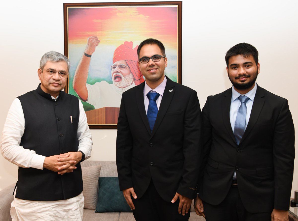 Siddharth Bhatia (@siddharthb_) on Twitter photo Had an insightful discussion with Hon'ble Minister <a href="/AshwiniVaishnaw/">Ashwini Vaishnaw</a> about launching a strategic initiative to bring together Indian-origin AI researchers from around the world. Indians have made significant contributions to modern AI, from the early Transformers paper, to teams Had an insightful discussion with Hon'ble Minister <a href="/AshwiniVaishnaw/">Ashwini Vaishnaw</a> about launching a strategic initiative to bring together Indian-origin AI researchers from around the world. Indians have made significant contributions to modern AI, from the early Transformers paper, to teams