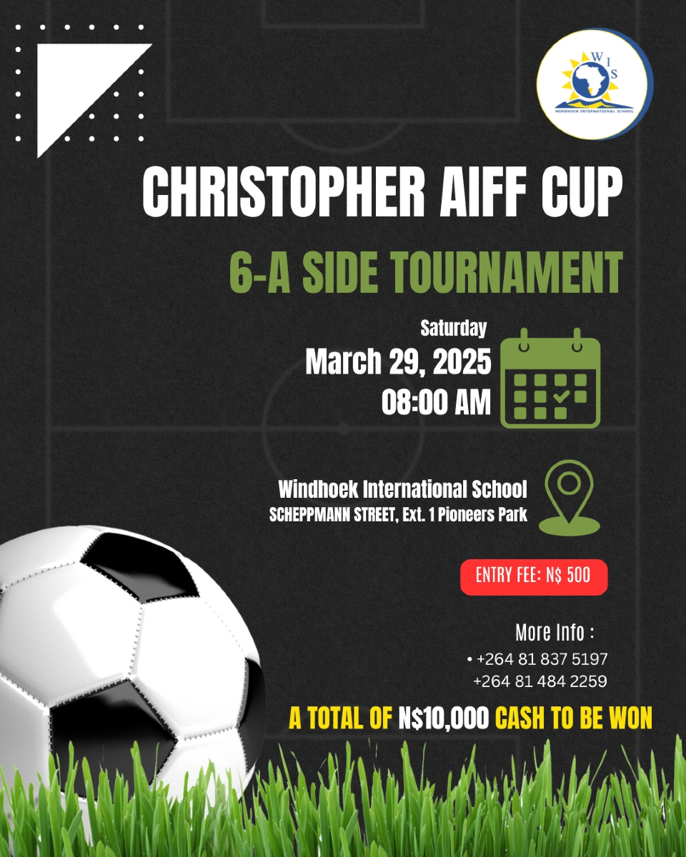Christopher Aiff, a WIS graduate, lost his battle against cancer in May 2014. His spirit and courage continue to be celebrated through an annual football tournament.

Create your teams now and contact us for further details once they have been formed.