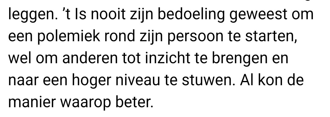 mstamper's tweet photo. Wat een artikel jongens. 🥲 Je kon ook gewoon schrijven dat Verhaeghe een klein verliezerke is, Valerie. https://t.co/yLIGoRqYIi