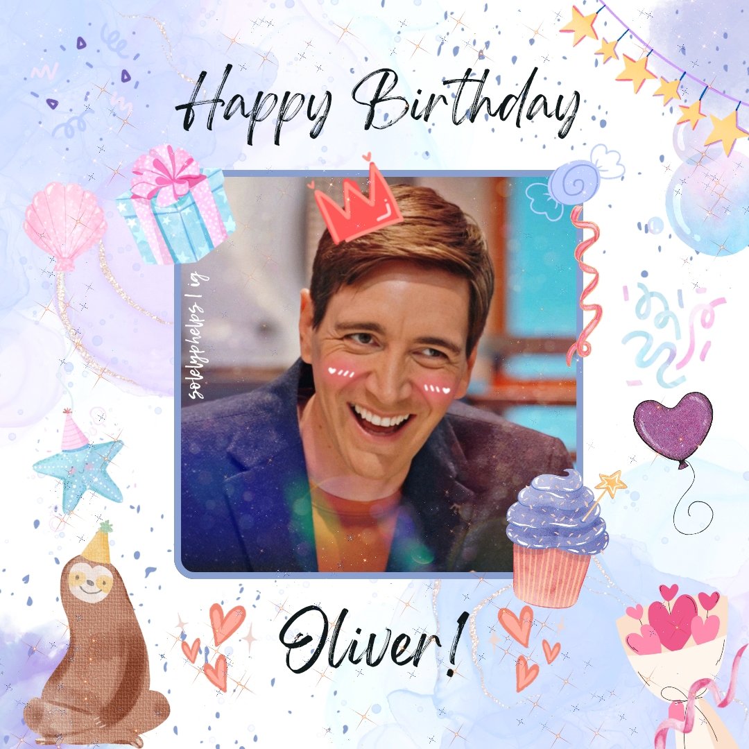 Arani612's tweet photo. Happy Birthday @OliverPhelps 🥳🎂🎈 Wishing you a great day ahead with your loved ones and lots of fun! (How about bang the drum hard for fun?😁) Enjoy your day to the fullest! Thank you for being you, keep rocking and keep admiring! Much love 🤗🦥💖 https://t.co/dbNsQSG0iV