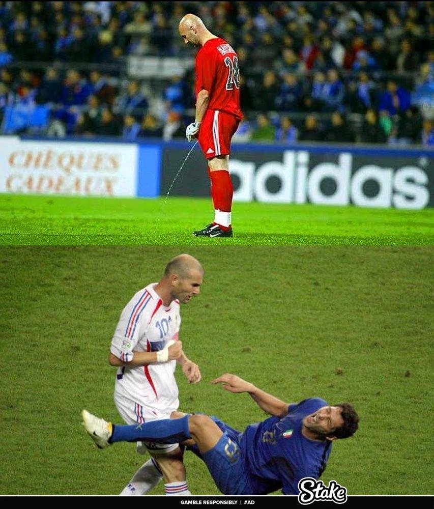 GoonerEG's tweet photo. The top 10 craziest and funniest moments from football legends. I couldn't believe number three is real. 

Open Thread 🧵. https://t.co/oG9rwF7DSJ