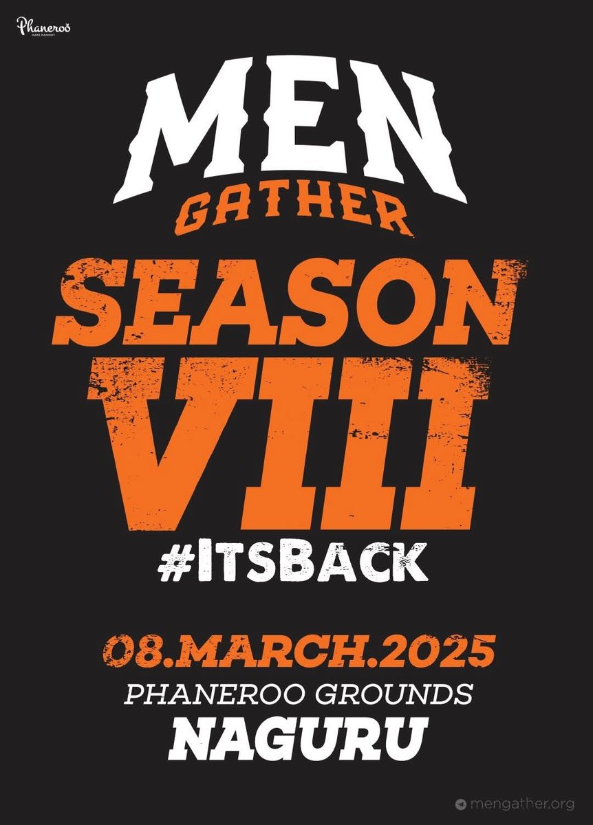 Today, I remind you that God is on your side. He fights for you! What once caused you anxiety will now be anxious about you. What you once feared will begin to fear you. Hallelujah!

#PhanerooDevotion
#MenGatherVIII