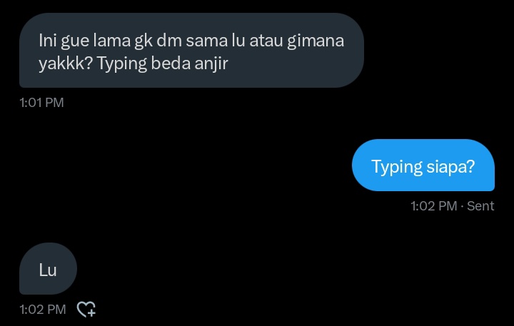 Banyak bener yg ngatin gue beda, takut besok gue berubah jd ultramen.