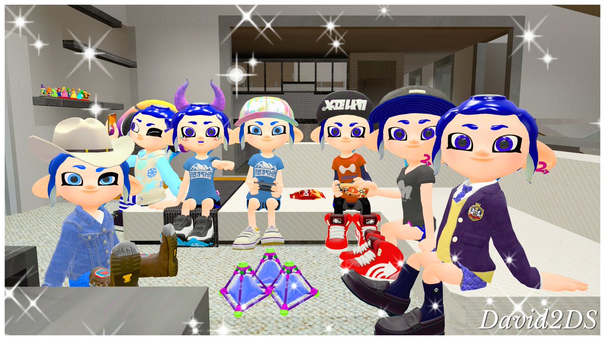 NewDavid2DSXL's tweet image. 7 ivy's living together. My bestie is the best @Tx_BlueIvy I hope your like it 🤗✨💙