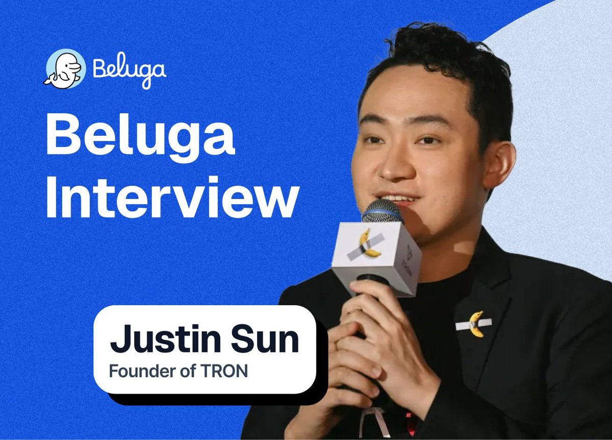 波场TRON创始人孙宇晨@justinsuntron：波场#TRON 的增长表明，大规模采用不仅仅是一种叙述或流行词。 ✓过去一个月波场TRON的日均活跃账户数达260万。  ✓波场网络处理了超95亿笔交易，转账总额超16.3万亿美元。 阅读@getbeluga对孙哥的专访了解更多👇  https://t.co/XyxS91JTV7