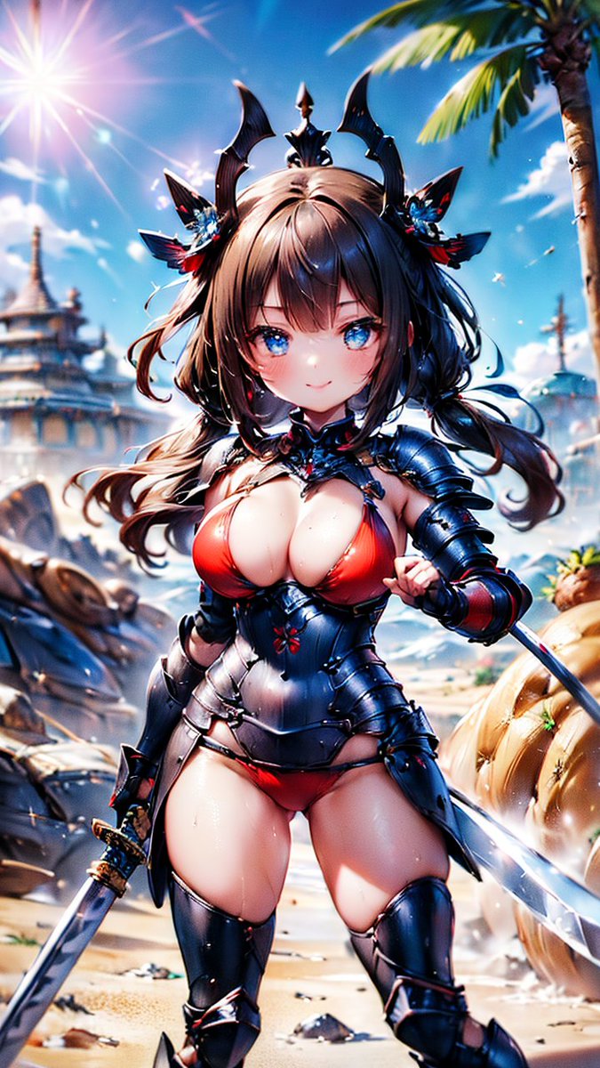 Ranuret's tweet image. やっぱり夜まで我慢出来ずにプロンプト調整して魂入れた一枚
更にもう少し調整して完成品したらタイトル付けよっと
#AI画像生成 #画像生成AI #Stable_Diffusion #AI美女