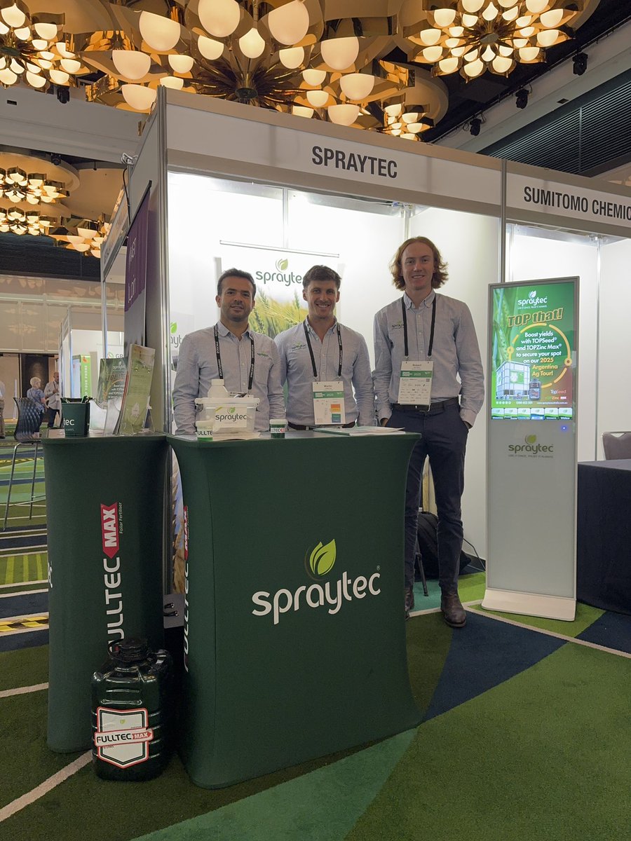 Excited to be at &amp; sponsor the Perth <a href="/theGRDC/">GRDC</a> Crop Updates over the last two days - a cornerstone event in the region every year.

Thanks to all who said g’day to our team, quizzed us, and discovered more about our role in the industry.

#innovativeagriculture #sustainablefarming