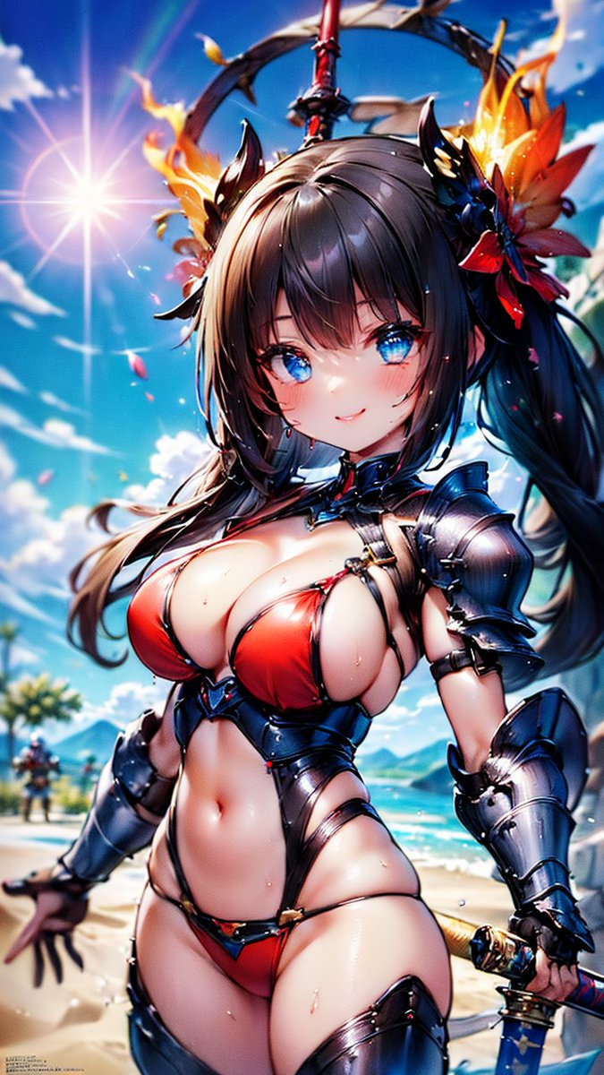 Ranuret's tweet image. さっきの1枚の余波分
せっかくなのでポスト
#AI画像生成 #画像生成AI #Stable_Diffusion #AI美女