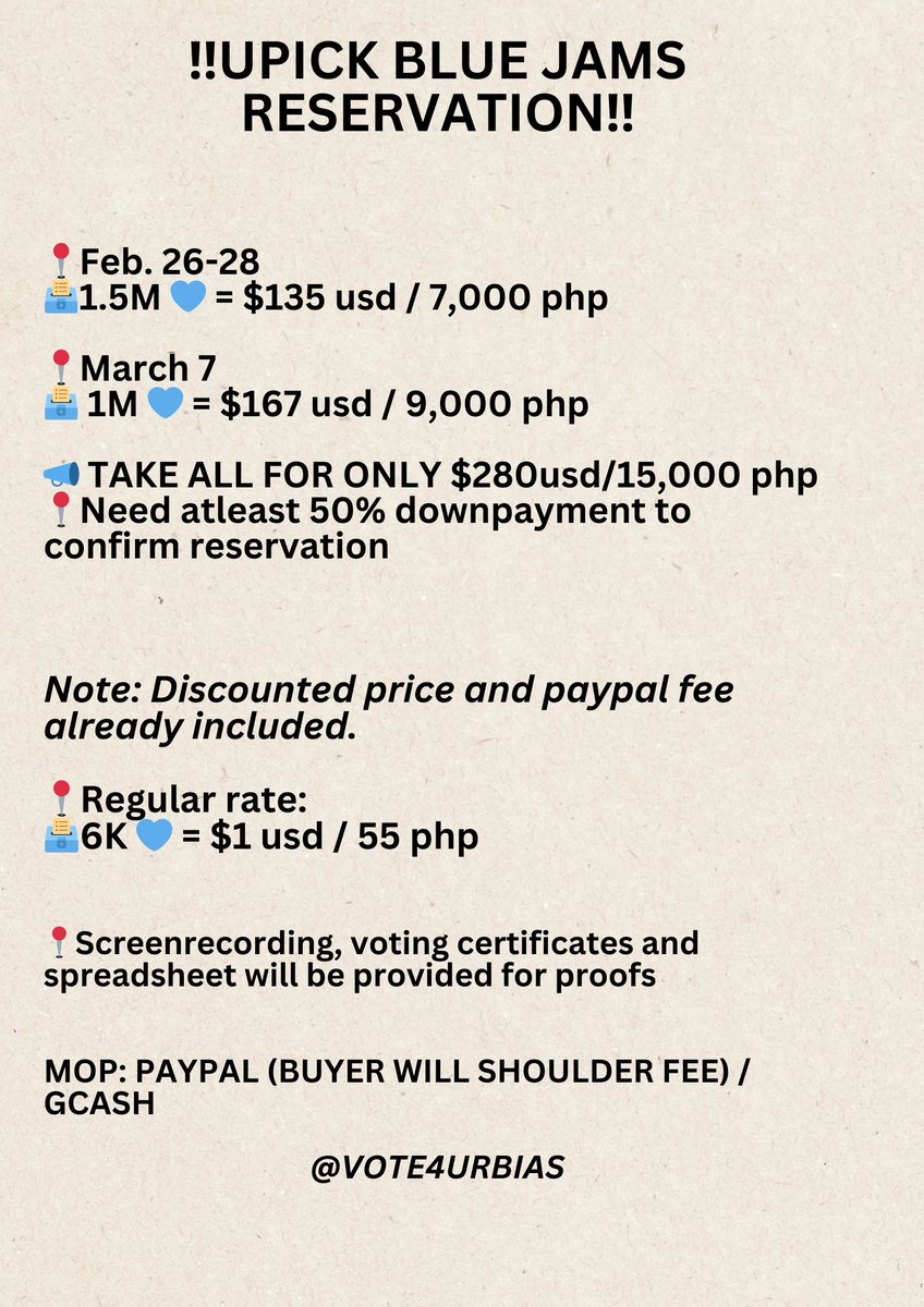 📢 AVAILABLE UPICK BLUE JAMS: 💌 For inquiries and reservation, please DM  us. wts / lfb / cheap price / kpop / blue jams / monthly pick / best rookie  / kpop artist / idol chemistry / birthday poll / best pick /
