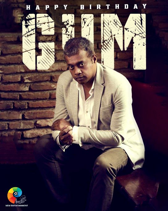 NewEntertain24's tweet photo. Here's Wishing our stylish director/actor #GVM a happy birthday 💐@menongautham

#GauthamVasudevMenon #HBDGauthamVasudevMenon #HappyBirthdayGVM https://t.co/L4jUy9W7vP