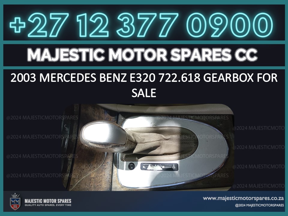 SpareMotor's tweet image. Mercedes benz e320 722.618 automatic gearbox for sale | tested &amp;amp; reliable
#mercedesbenz #gearboxforsale #automaticgearbox #e320 #w211 #usedspares #mercedesparts #southafrica
Visit us at Majestic Motor Spares, 391 Moot Street, Hermanstad, Pretoria.
majesticmotorspares.co.za