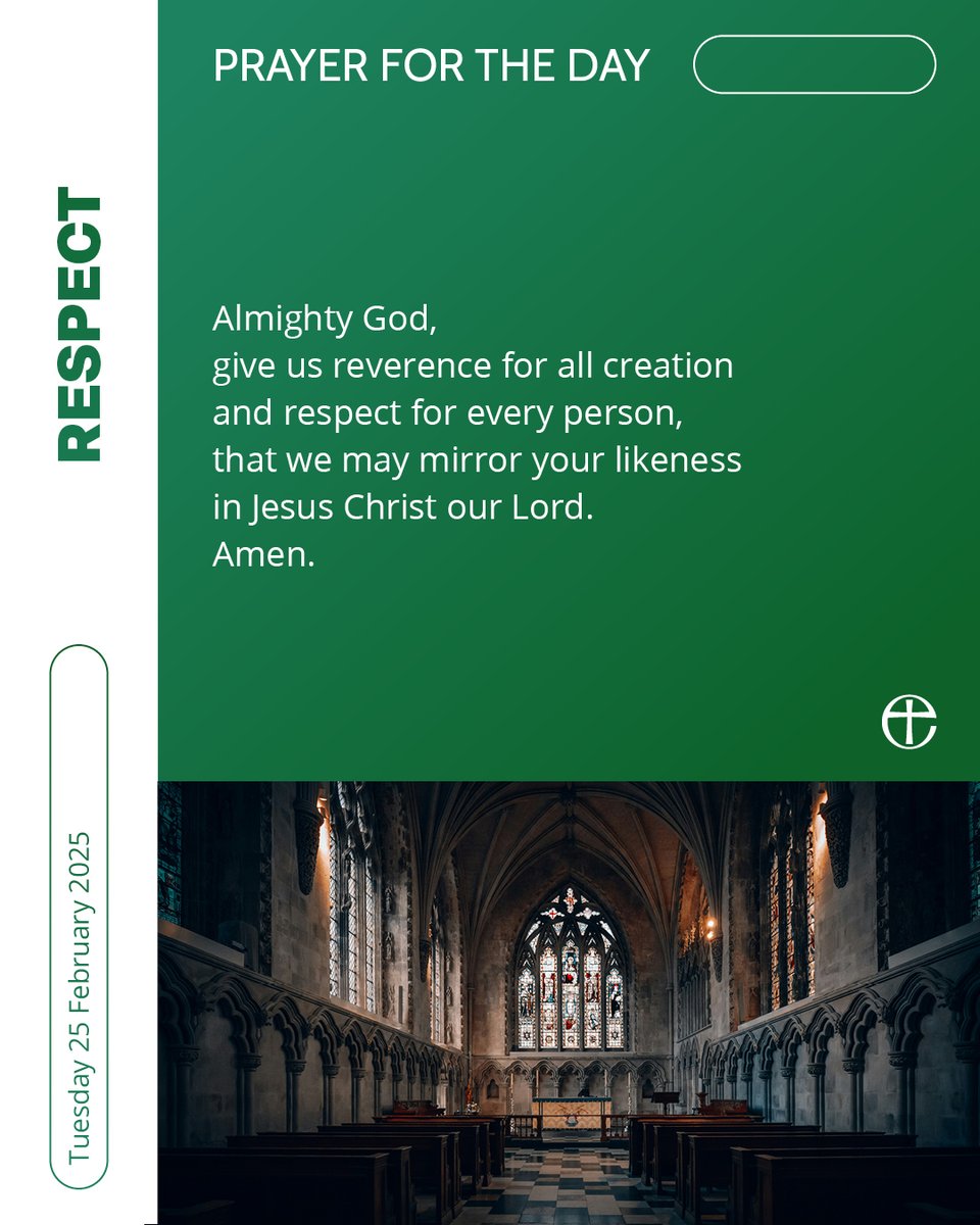 Join us in prayer. 🙏

Go to cofe.io/TodaysPrayer to learn more.