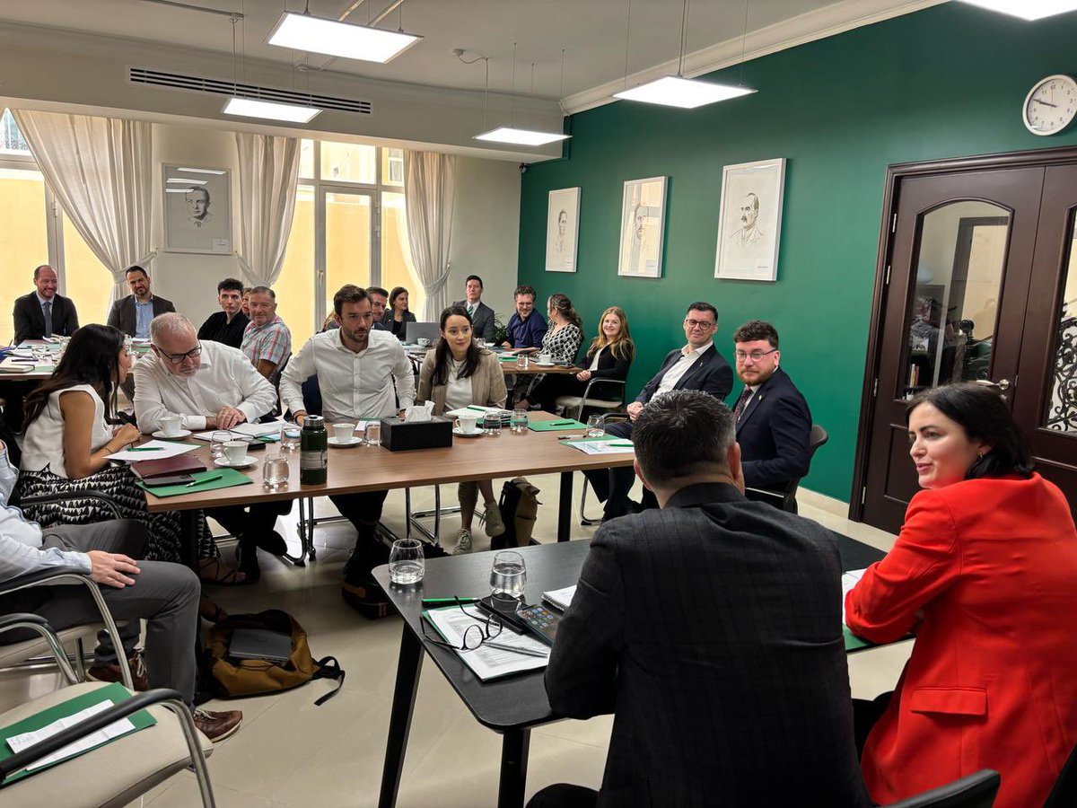 Alison Milton, Ambassador of Ireland (@ieambuae) on Twitter photo Really delighted to welcome to <a href="/IrelandEmbUAE/">Irish Embassy UAE</a> colleagues from <a href="/dfatirl/">Irish Foreign Ministry</a> and <a href="/DeptJusticeIRL/">Department of Justice, Home Affairs and Migration</a> HQ and local and posted staff from 11 missions across the MENA region. Two very full days of sharing and learning across our network about excellence in consular and visa service delivery. Really delighted to welcome to <a href="/IrelandEmbUAE/">Irish Embassy UAE</a> colleagues from <a href="/dfatirl/">Irish Foreign Ministry</a> and <a href="/DeptJusticeIRL/">Department of Justice, Home Affairs and Migration</a> HQ and local and posted staff from 11 missions across the MENA region. Two very full days of sharing and learning across our network about excellence in consular and visa service delivery.