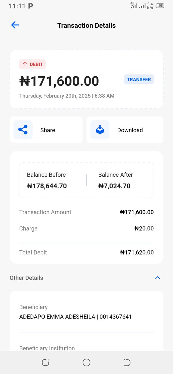 EmmanuelAdeshe1's tweet photo. @accessbank_help hello good morning I made a complaint about my fund last week and I was giving 24 to 48 hr to refund but to my greatest surprise the case I d was deleted from my messages Una want start again ba
Here are the attachments of the fund https://t.co/oifHFHD1lc