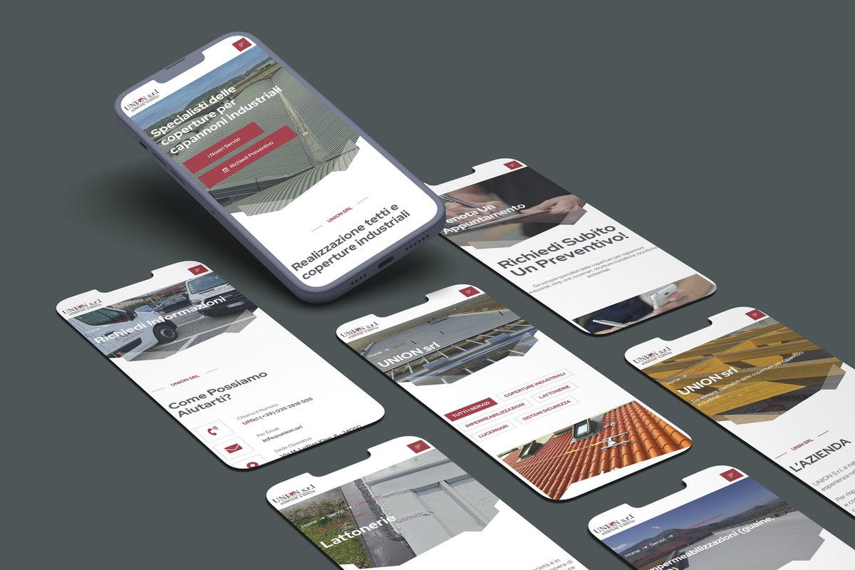 Giordano_Design's tweet photo. Pronto nuovo sito web https://t.co/mDBkuusrBM per Union srl  ... specialisti delle coperture per capannoni industriali, strip-out, lucernari, strutture metalliche, bonifiche ambientali.

#Digitalmarketing #webagency #WebDevelopment #webdesign #webdeveloper https://t.co/QlcpXS5D1z
