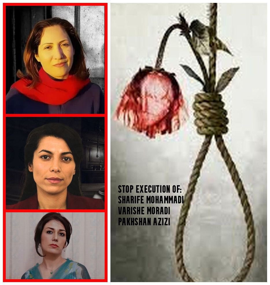 2103Rojkur13949's tweet image. Text û warê rejîma mollayê hirşi û dawîya wan bibe dawîya îraqê û Surîyê 
#Execution #weprotestexecution #Pakhshan_Azizi #Varisheh_Moradi #Sharifeh_Mohammadi