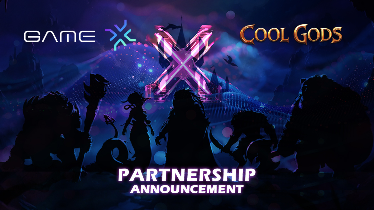 🥳 Exciting collaboration alert!

💥 We are excited to partner with <a href="/CoolGods_MOBA/">Cool Gods</a>.

Cool Gods a next-gen 3D stereoscopic 5V5 hero-based GameFi that takes the MOBA experience to new heights!

🔥 Let’s build a better #Web3 world!

#GameX #Web3Gaming #GameFi