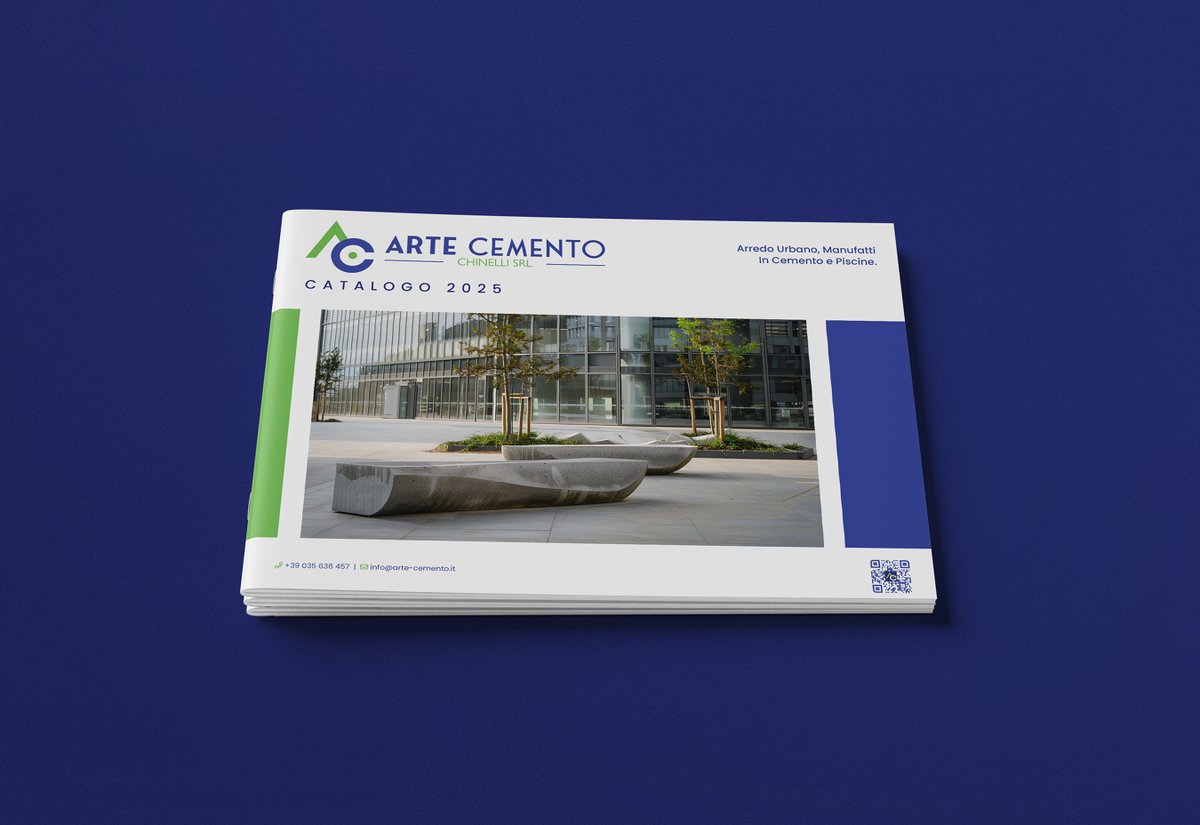 Giordano_Design's tweet photo. Pronto catalogo "Company Profile" per Arte Cemento Chinelli Srl ... Da più di 40 anni Arte Cemento è un’azienda leader nella produzione di manufatti in cemento.
#realizzazionepiscine #bordipiscine #branding #brand #brandingdesign #brandidentity #brandstrategy https://t.co/gt9VTAInbP