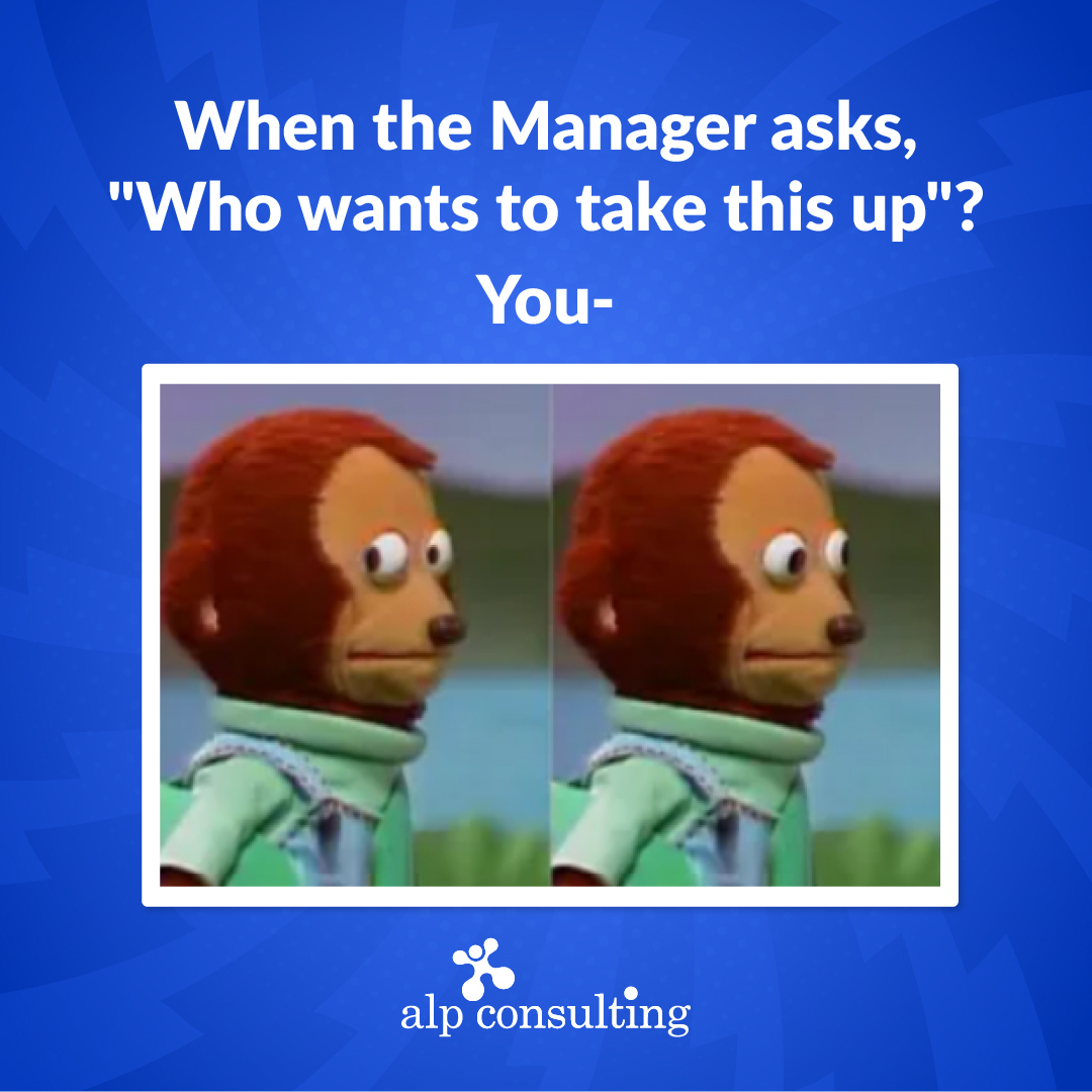 Alp_Corporate's tweet photo. Activating "Invisible Mode" in 3...2...1... 🫣

#WorkLife #CorporateStruggles #TheNeverEndingMeeting #HRHumour #CorporateMeme #Funny #HumanResource #Management #Candidate #CorporateHumour #HRHumour https://t.co/HzwAAXcetM