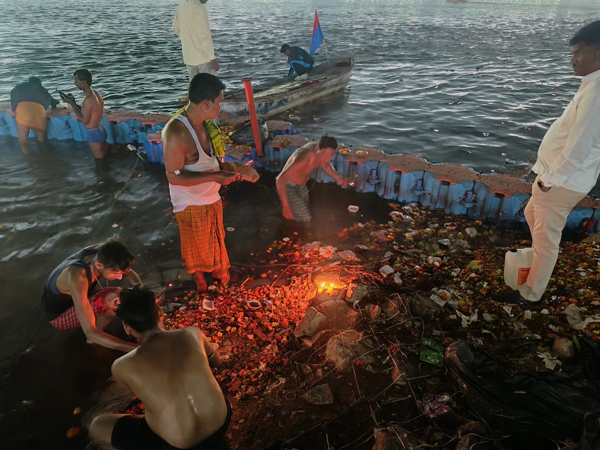 Centre for Policy Research (@cpr_india) on Twitter photo With the support of <a href="/cleanganganmcg/">Namami Gange</a>, the TREADS Initiative at CPR has embarked on a pilot project 'Reading the Rituals of Maha Kumbh for River Rejuvenation.'
Here are some glimpses from the ongoing field research by our team at #Mahakumbh.
Stay tuned for more! With the support of <a href="/cleanganganmcg/">Namami Gange</a>, the TREADS Initiative at CPR has embarked on a pilot project 'Reading the Rituals of Maha Kumbh for River Rejuvenation.'
Here are some glimpses from the ongoing field research by our team at #Mahakumbh.
Stay tuned for more!