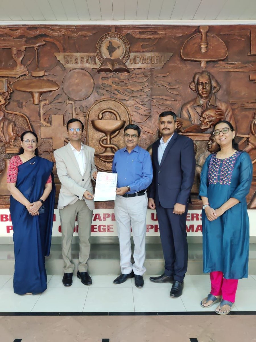 Adaptis Pharma and Poona College of Pharmacy sign MoU📝
Adaptis Pharma and PCP will be collaborating for various activities such as Value Added Courses, internships as well as placements in the areas of Regulatory Affairs and Pharmacovigilance.