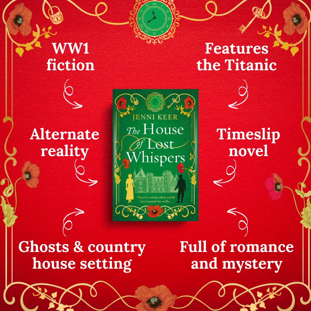 💙🕰️ Jenni Keer Author 🕰️💙 (@jennikeer) on Twitter photo ICYMI !!!
🕰 COVER REVEAL 🕰
On 15th April 1912, RMS Titanic sank and 1500 people lost their lives. But what if it had stayed afloat?
Preorder #TheHouseOfLostWhispers, an unforgettable story of love and loss ✨ Out 27th April!
#tuesnews <a href="/RNAtweets/">Romantic Novelists' Association</a>
mybook.to/HouseLostWhisp… ICYMI !!!
🕰 COVER REVEAL 🕰
On 15th April 1912, RMS Titanic sank and 1500 people lost their lives. But what if it had stayed afloat?
Preorder #TheHouseOfLostWhispers, an unforgettable story of love and loss ✨ Out 27th April!
#tuesnews <a href="/RNAtweets/">Romantic Novelists' Association</a>
mybook.to/HouseLostWhisp…